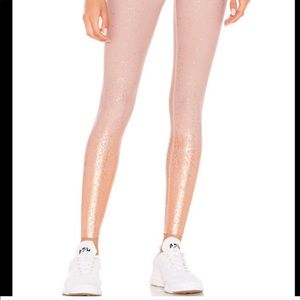 Beyond Yoga Rose Gold Leggings